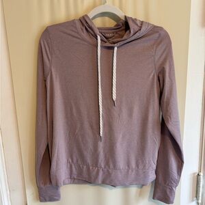 Thread and Supply Hooded Long Sleeve Active Tee
